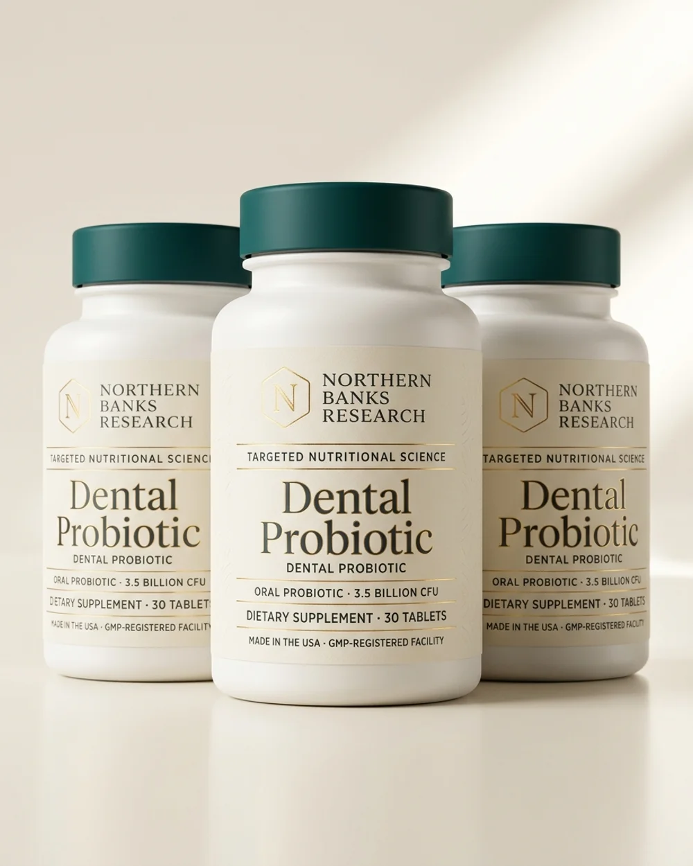 Dental Probiotic 3-bottle supply