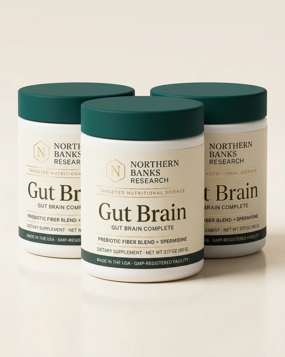 Gut Brain Complete 3-tub supply