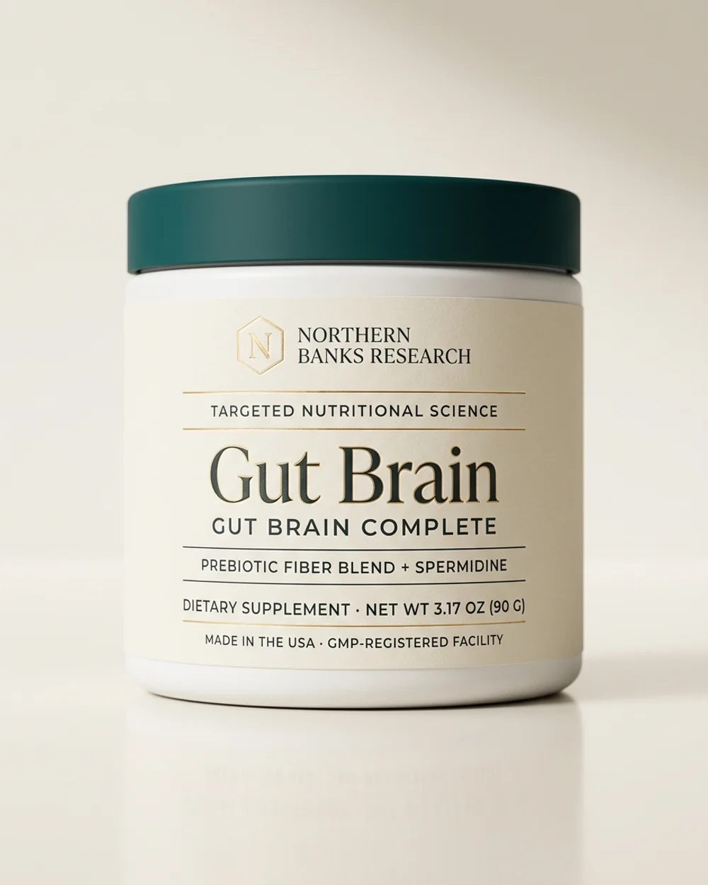 Northern Banks Research Gut Brain Complete prebiotic fiber powder