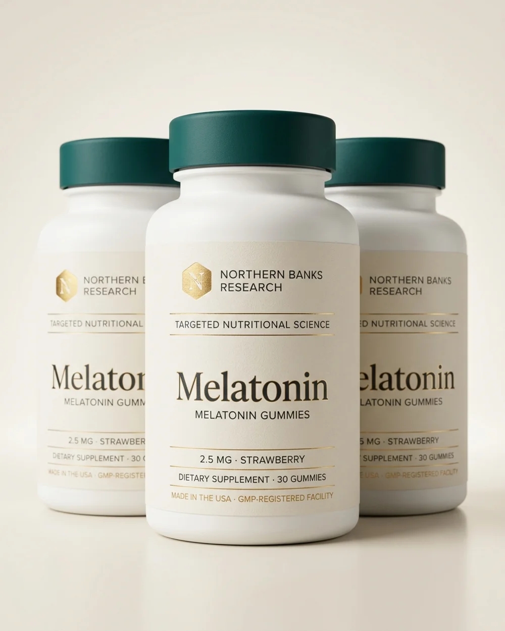 Melatonin Gummies 3-bottle supply
