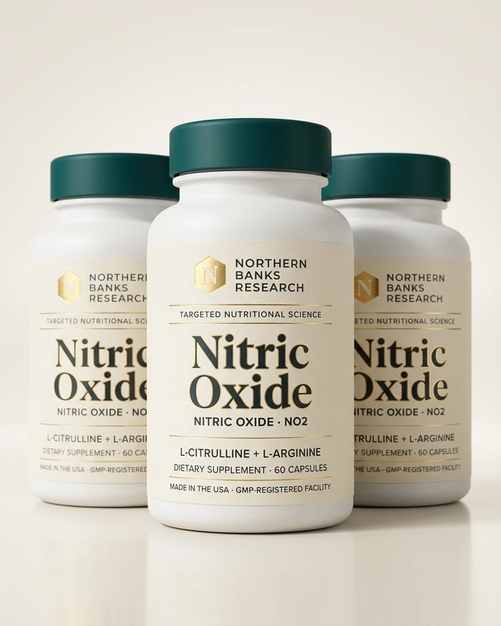 Nitric Oxide 3-bottle supply